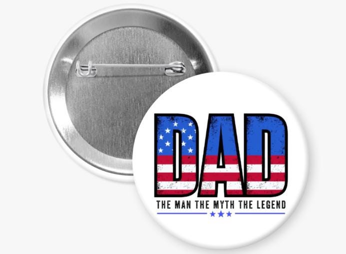 Father's Day Button Pins, Dad Magnets, Father's Day Badges, Father's Day Gift, Gift for him, New Daddy Button Pin