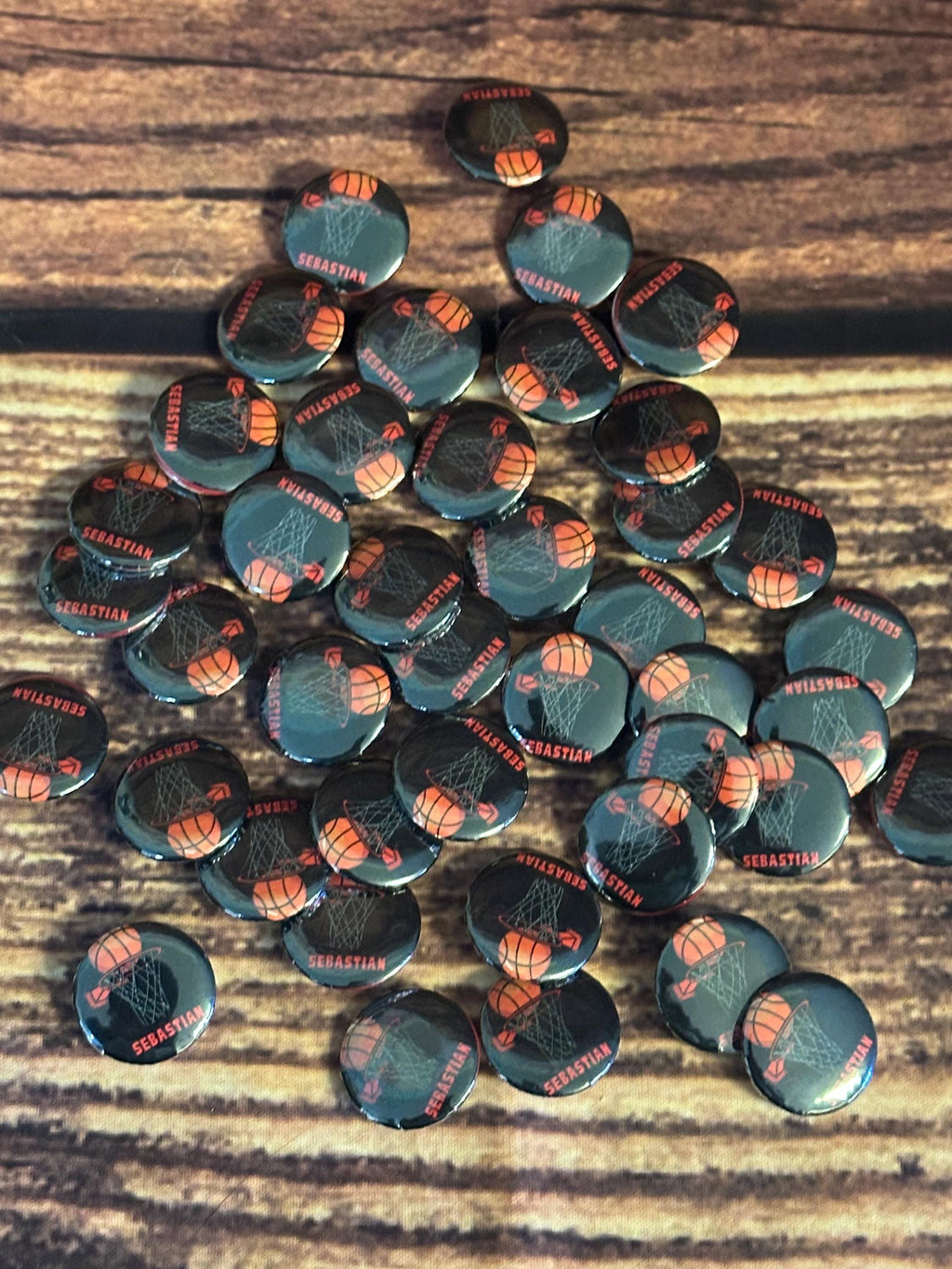 Full Color Custom Button Pins, pinback buttons, square buttons, custom photo fridge magnets, Fast Turnaround, Small Business, Events, Births