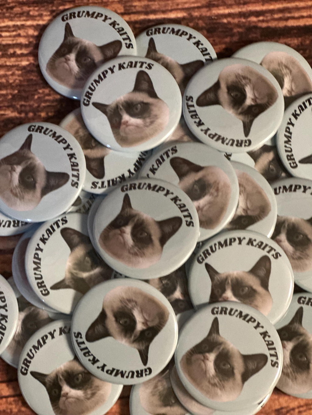 Full Color Custom Button Pins, pinback buttons, square buttons, custom photo fridge magnets, Fast Turnaround, Small Business, Events, Births